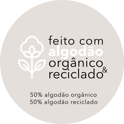 algodão orgânico reciclado português