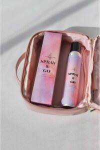 Pink Beauty Bag + Spray & Go